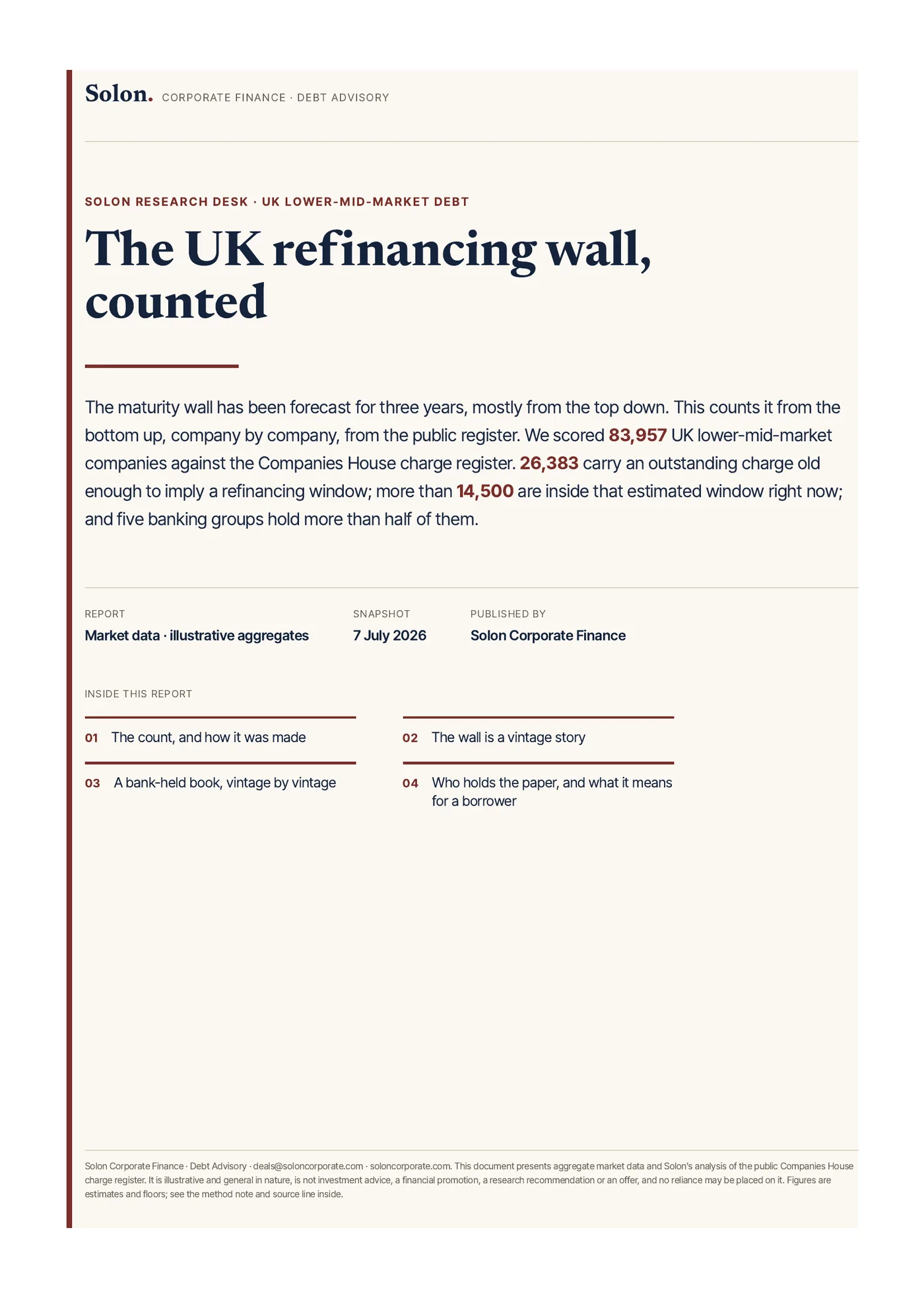 The UK refinancing wall, counted, page 1